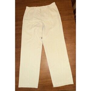 Tommy Bahama Men's Pants 35x32 Khaki Chino Flat Front Stretch Soft
